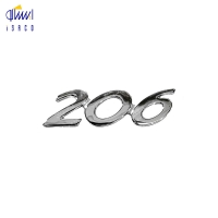 آرم نوشته "206" صندوق عقب